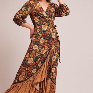 Anthropologie farm rio maxi dress